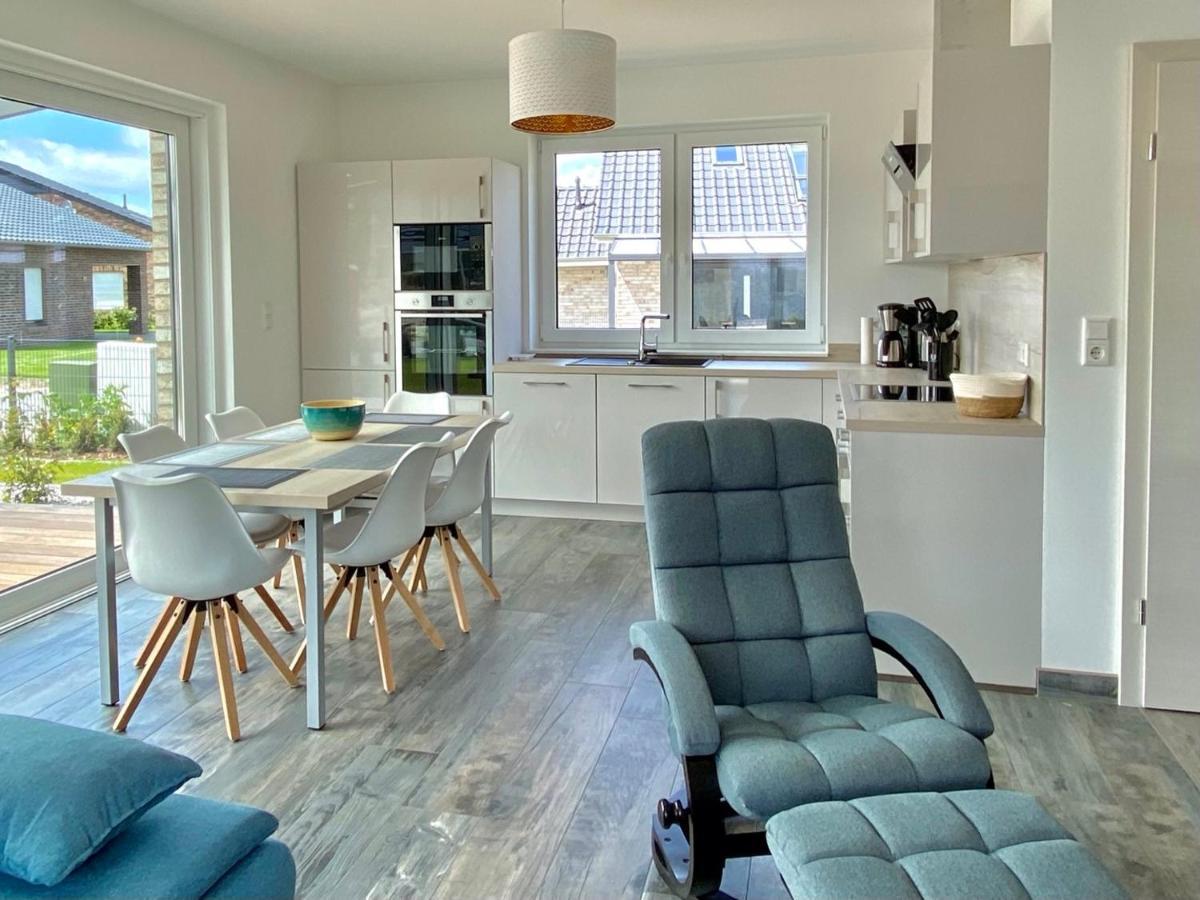Ferienhaus Seestern Am Harkebruegger See Mit Sauna Und Kamin Barssel  エクステリア 写真